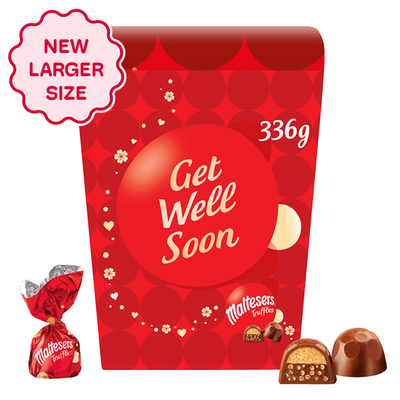 Maltesers Truffles 'Get Well Soon' Gift Box 336g