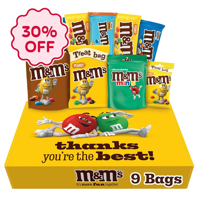 M&M's Thanks You're The Best Hamper