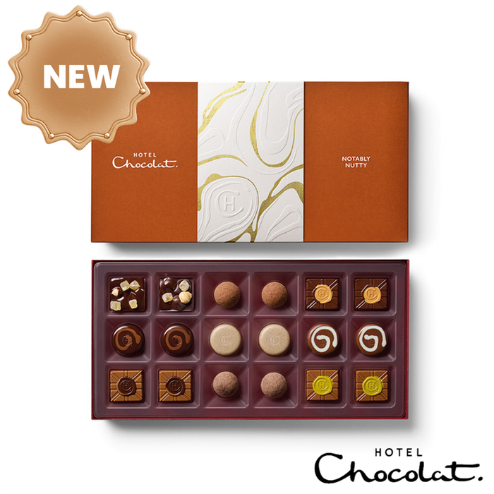 Hotel Chocolat - Notably Nutty 18-Piece Chocolate Box