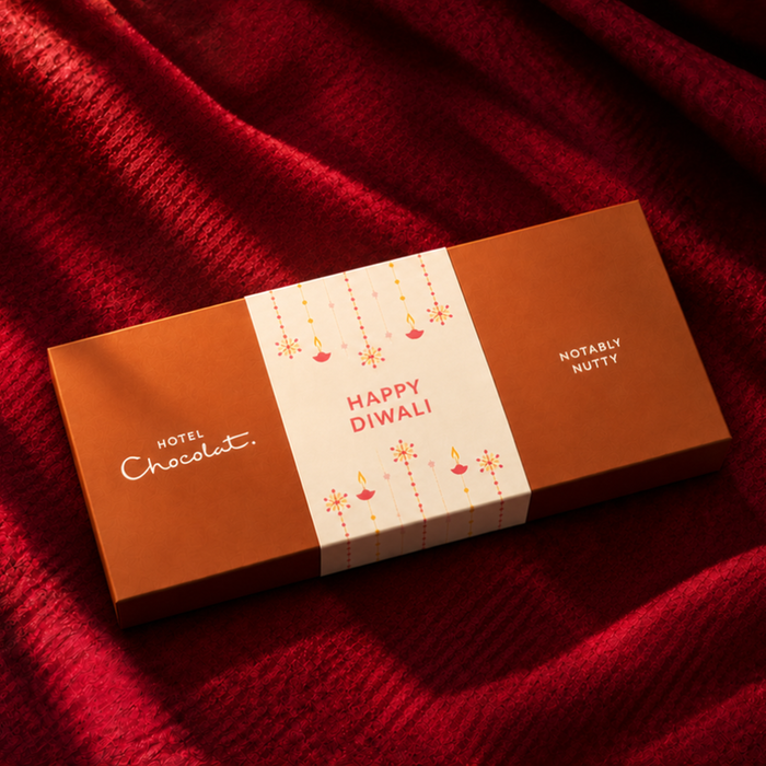 Hotel Chocolat - Happy Diwali Notably Nutty 9-Piece Chocolate Box