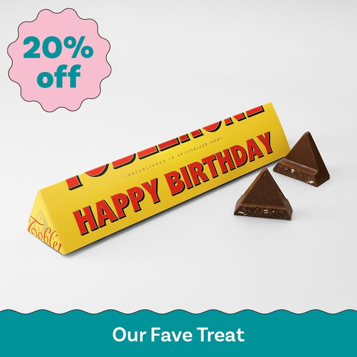 Happy Birthday Toblerone (360g)