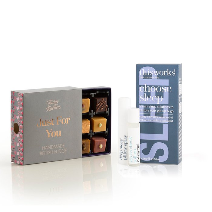 This Works Choose Sleep & Fudge Kitchen Just For You Gift Box 195g