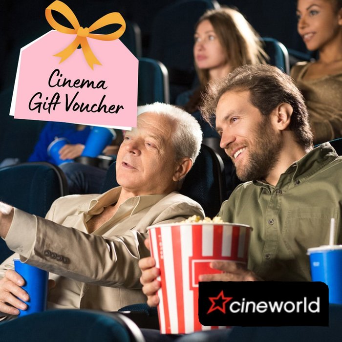 Cineworld Cinema Gift Voucher for Two with Snacks