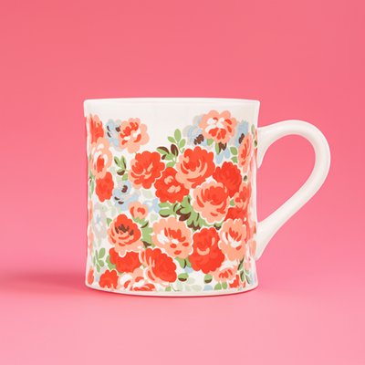 Cath Kidston Roses Red Mollie Mug