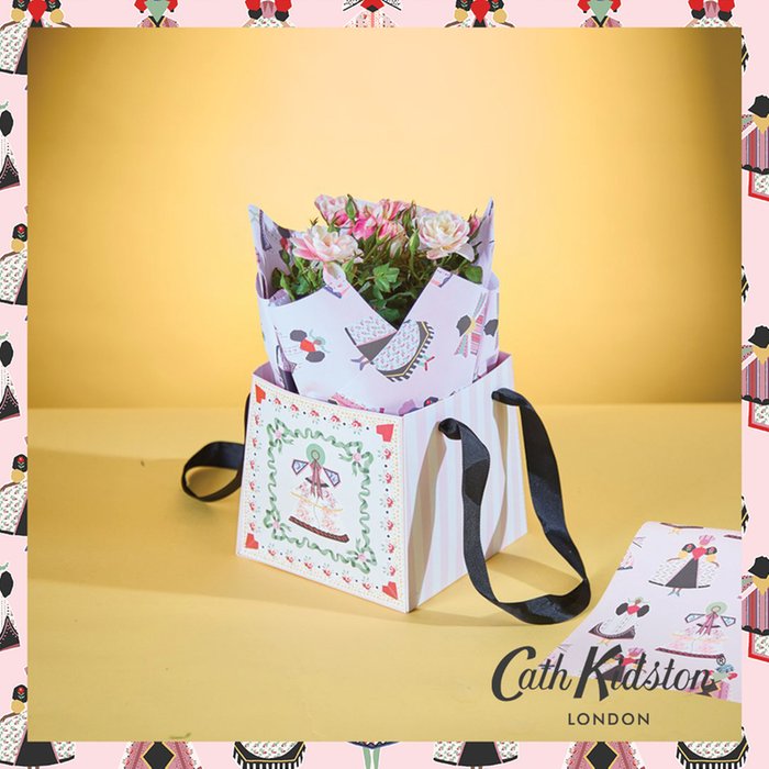 Cath Kidston International Women's Day Bicolor Rose & Gift Bag