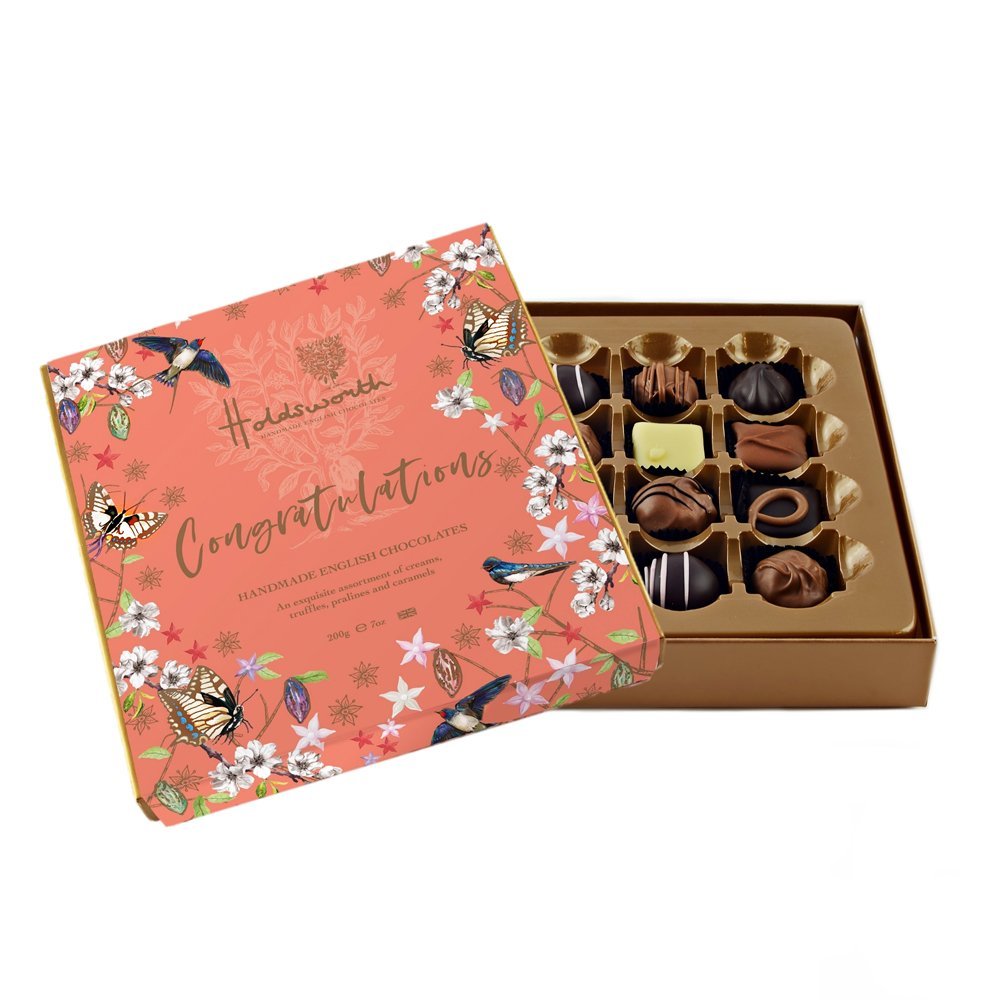 Holdsworth Congratulations 200G Truffle Box Chocolates