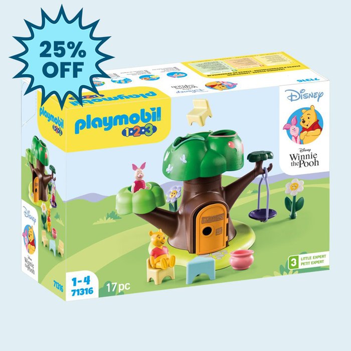Playmobil 123 Disney Winnie the Pooh Tree House (71316)