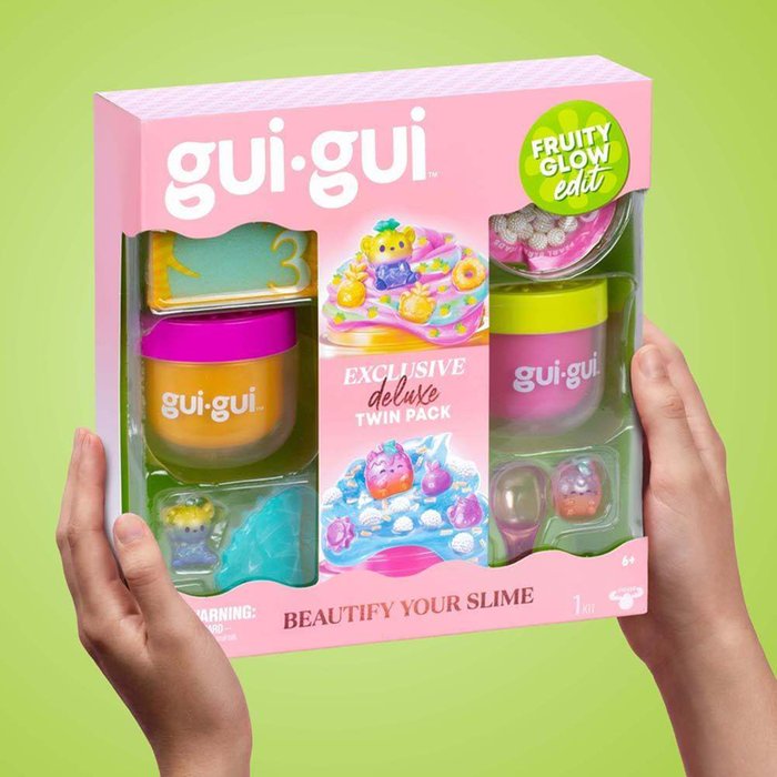 Gui Gui Fruity Glow Edit Deluxe Twin Pack Slime Craft Set