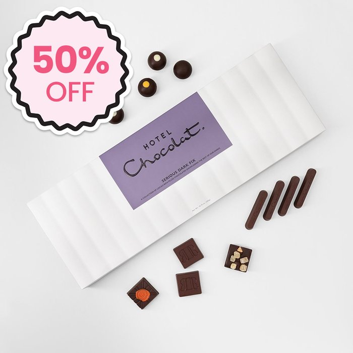 Hotel Chocolat Dark Sleekster Chocolates 305g