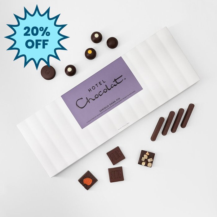 Hotel Chocolat Dark Sleekster Chocolates 305g