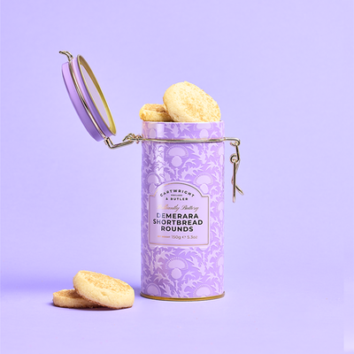 C&B Demerara Shortbread Rounds in Tin