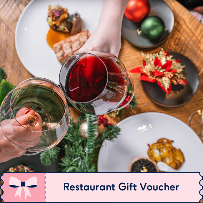 Sky High Three Course Festive Menu with Fizz for Two at Bokan