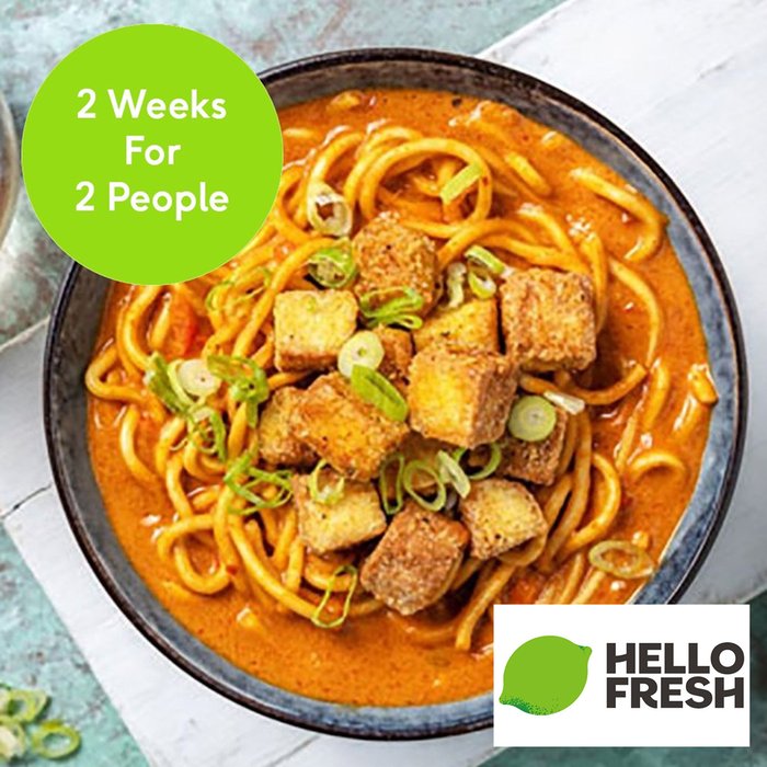 HelloFresh Two Week Meal Kit with Four Meals for Two People