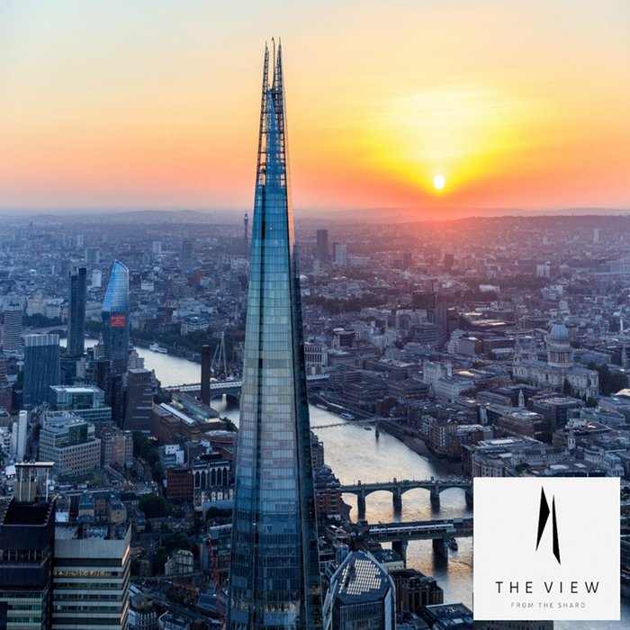The View from The Shard with Champagne for One