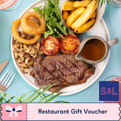 Slug & Lettuce Steak and a Drink for Two 