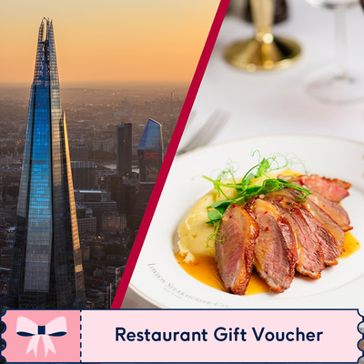The View from The Shard and Marco Pierre White Steakhouse Dinner for Two