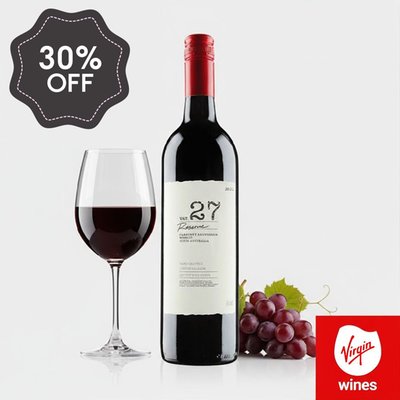 Virgin Wines Cabernet Sauvignon Merlot Vat 27 Reserve 75cl