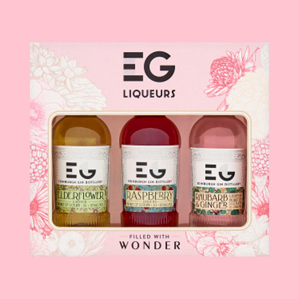 Edinburgh Gin Liqueur Trio 3X5Cl