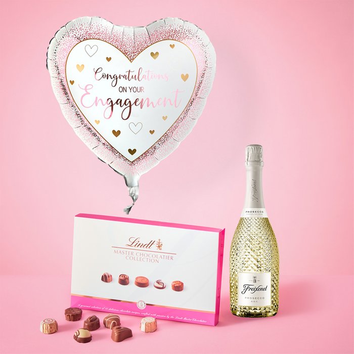 Happy Engagement Balloon Gift Set 