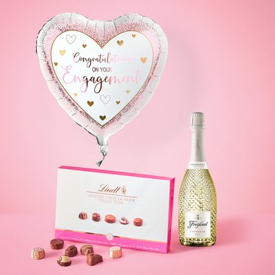 Happy Engagement Balloon Gift Set 