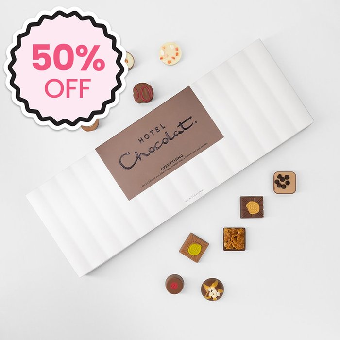 Hotel Chocolat Everything Sleekster Chocolates 355g