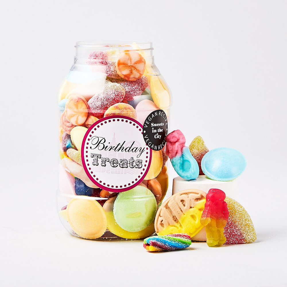 Moonpig Birthday Sweet Treat Jar (450G) Sweets