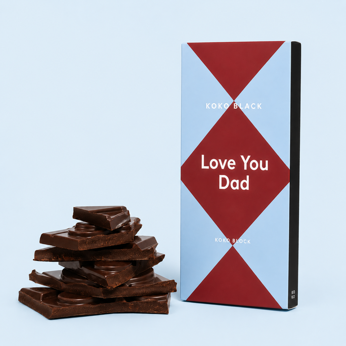 Love You Dad Step Into the Dark 54% 90g by Koko Black