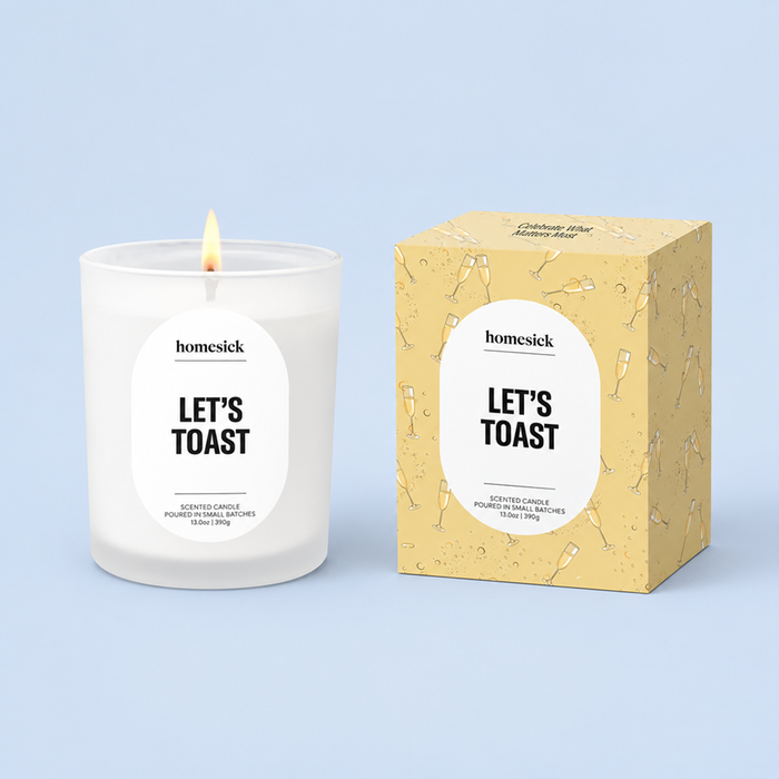 Let's Toast Candle 13oz by Homesick