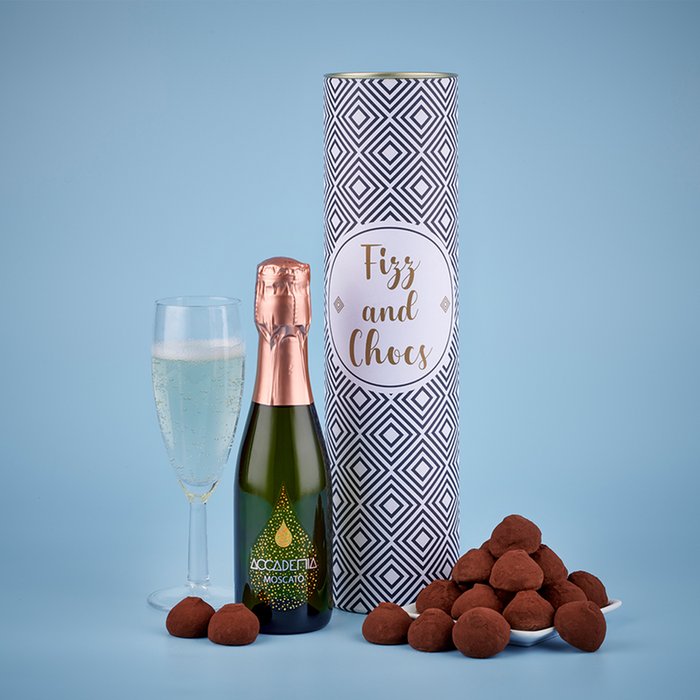 Fizz 20cl and Chocolate Truffle Gift Set
