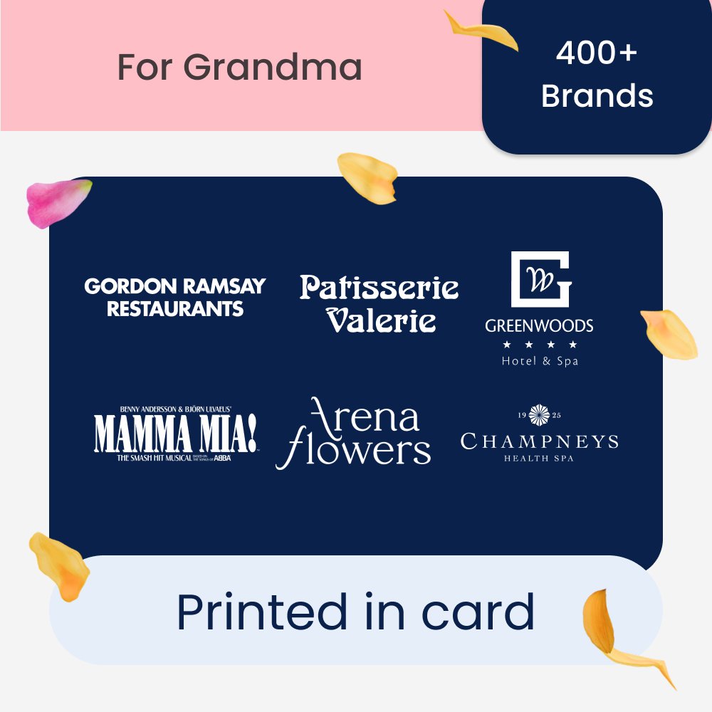 Buyagift Â£50 For Grandma Gift Voucher