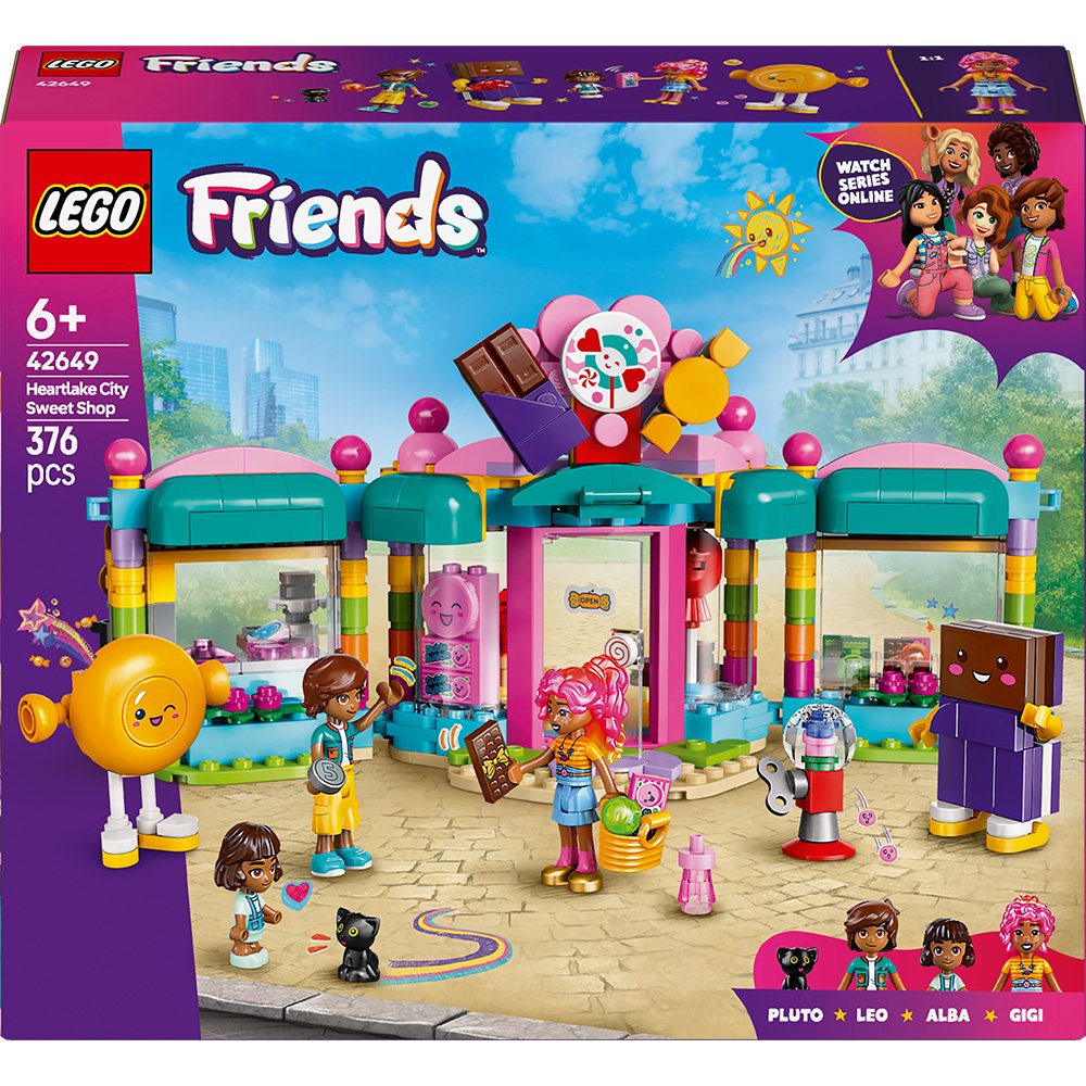 Lego Friends Heartlake City Sweet Shop Toy Set 42649