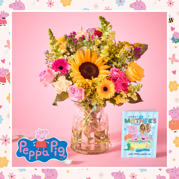 Peppa Pig From All Of Us Bouquet