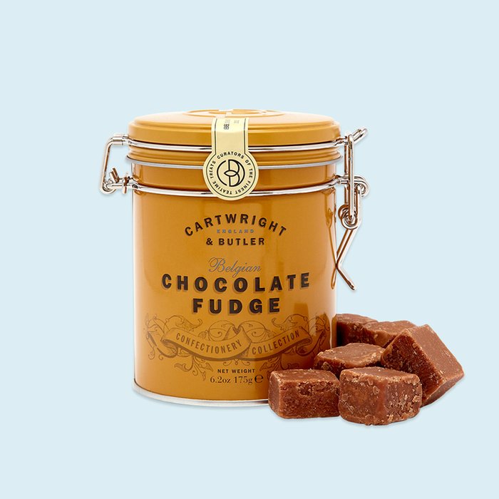 Cartwright & Butler Belgian Chocolate Fudge in Tin 175g