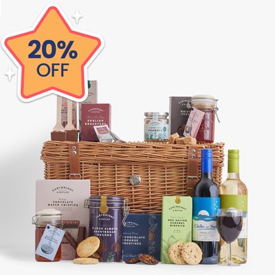 The Get Together Hamper with Wine 2x75cl