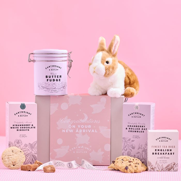 Cartwright & Butler New Arrival Baby Girl Hamper