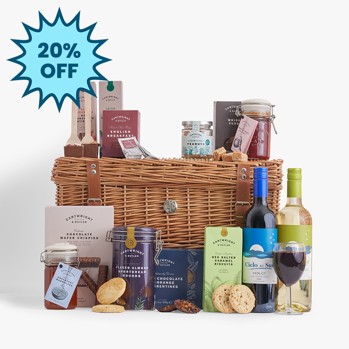 The Get Together Hamper with Wine 2x75cl