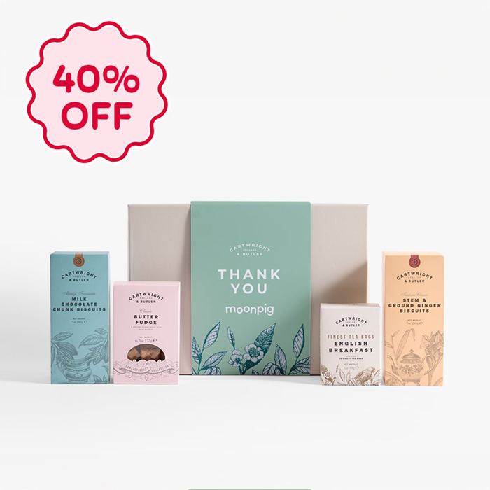 Cartwright & Butler Thank You Tea and Biscuits Hamper