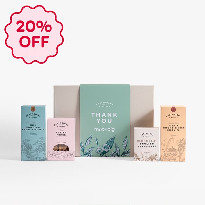 Cartwright & Butler Thank You Tea and Biscuits Hamper