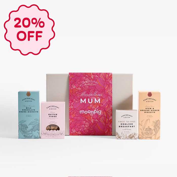 Cartwright & Butler Marvellous Mum Tea and Biscuits Hamper