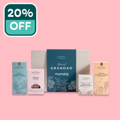 Cartwright & Butler Best Grandad Tea and Biscuits Hamper