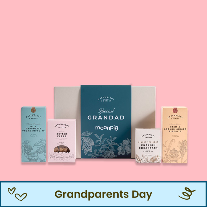 Cartwright & Butler Best Grandad Tea and Biscuits Hamper