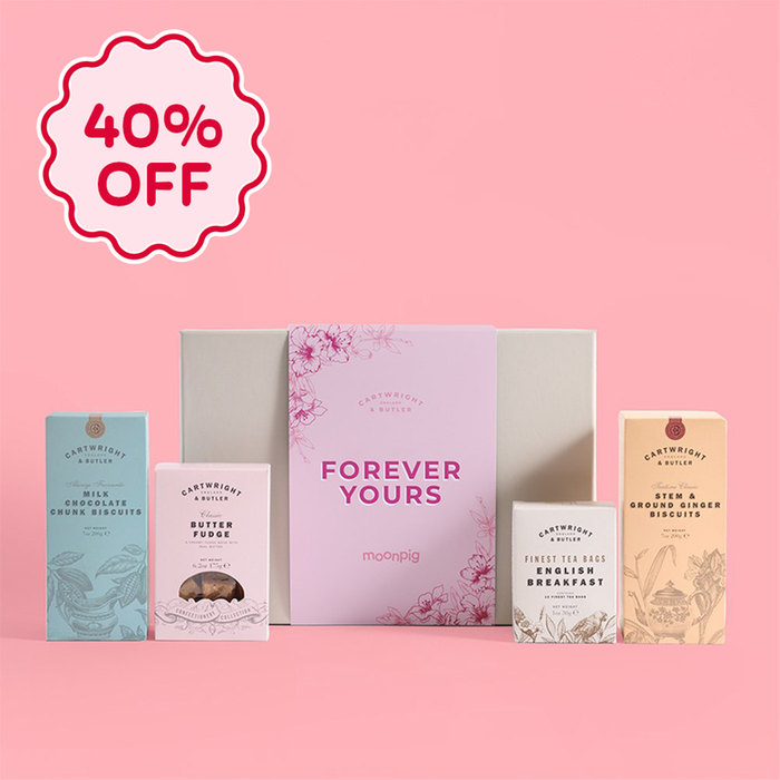 Cartwright & Butler Forever Yours Tea and Biscuits Hamper