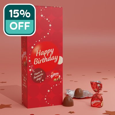 Maltesers Truffles 'Happy Birthday' Large Box 455g