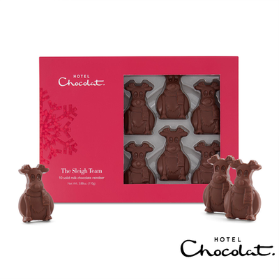 Hotel Chocolat Milk Chocolate Sleigh Team