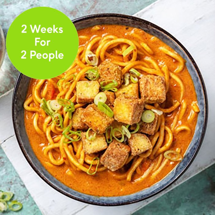 HelloFresh Two Week Meal Kit with Four Meals for Two People