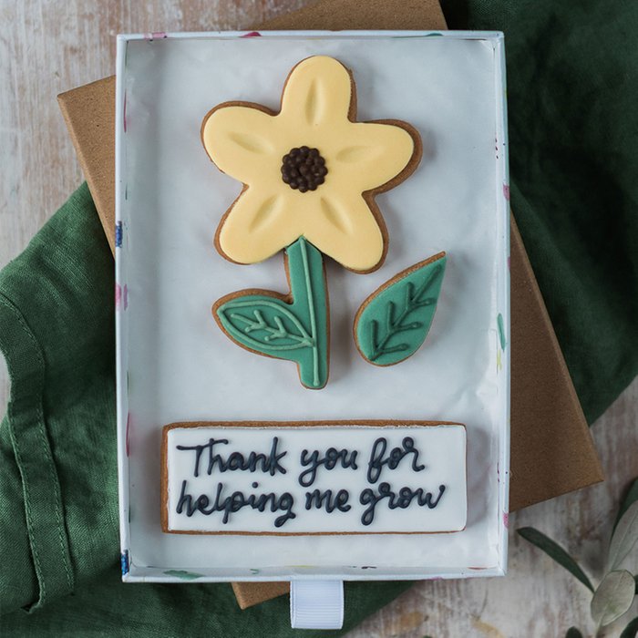 Thank You For Helping Me Grow Vanilla Biscuit Gift Set 
