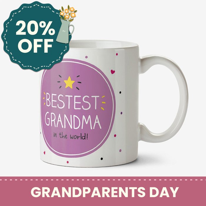 Happy Jackson Bestest Grandma Mug