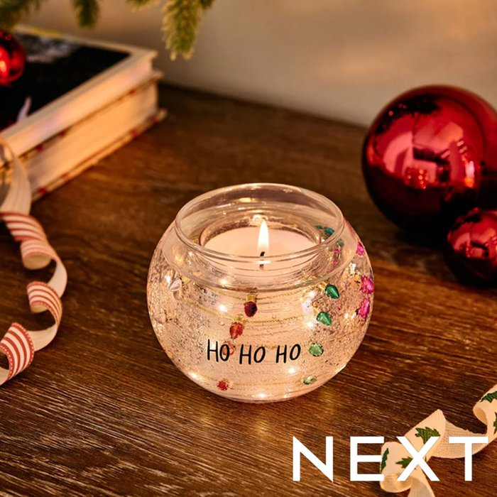 NEXT Christmas Light Up Candle  