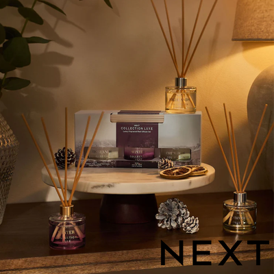 NEXT Set of 3 Collection Luxe Christmas 40ml Diffusers