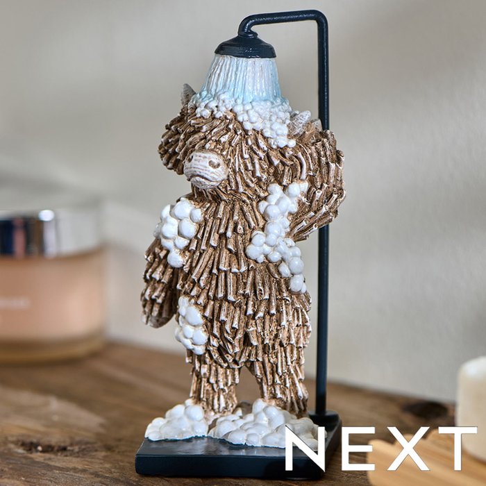 NEXT Natural Hamish Shower Bathroom Ornament